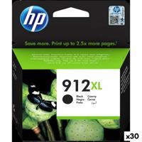 Originele inkt cartridge HP 912XL Zwart (30 Stuks)