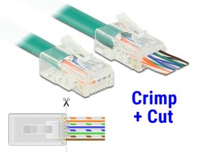 DeLOCK RJ45 Crimp+Cut Plug Cat.5e UTP stekker 20 stuks