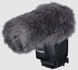 Canon 5138C001 microfoon Zwart Microfoon voor digitale camera