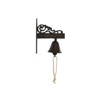 Bel Home ESPRIT Bruin Zwart Touw Ijzer 14,5 x 7,5 x 18,5 cm