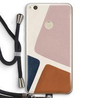 Geo #2: Huawei Ascend P8 Lite (2017) Transparant Hoesje met koord