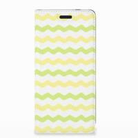 Nokia 3.1 (2018) | Hoesje met Magneet | Waves Yellow