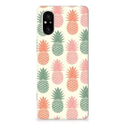 Sony Xperia 5 V | Siliconen Case | Ananas