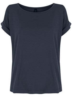 Lygia & Nanny t-shirt à manches retroussées - Bleu