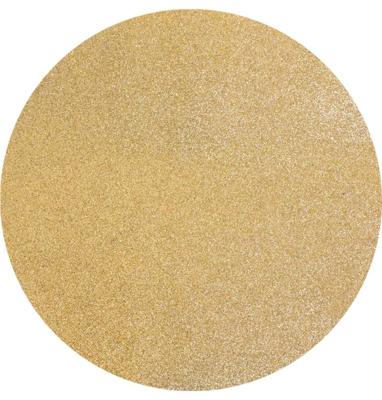 Set Premium Goud Glitter Placemats 34cm (6st)