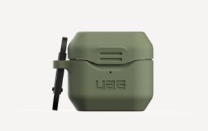 Urban Armor Gear Standard Issue Silicone Silicon Case Apple AirPods (3. Generation 2021) Olijf