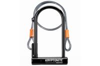 Kryptonite Keeper Standard met Kabel 4' Flex Beugelslot Zwart