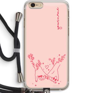 Best Friends: iPhone 6 PLUS / 6S PLUS Transparant Hoesje met koord