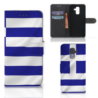 Samsung Galaxy A6 Plus 2018 Bookstyle Case Griekenland - thumbnail