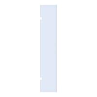 BRAUER Deur 50 helder glas geschikt voor tweepuntsgreep