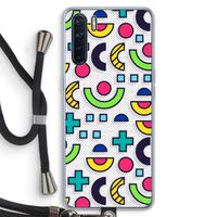8-bit N°6: Oppo A91 Transparant Hoesje met koord