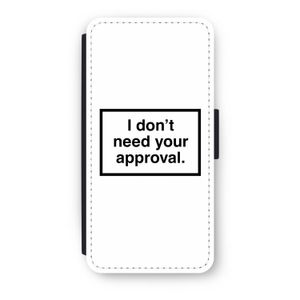 Don't need approval: iPhone 7 Flip Hoesje