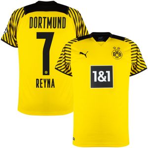 Borussia Dortmund Shirt Thuis 2021-2022 + Reyna 7