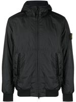 Stone Island veste zippée à motif Compass signature - Noir - thumbnail