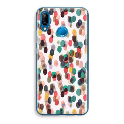Tropical Dots: Huawei P20 Lite Transparant Hoesje