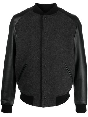 Zadig&Voltaire veste bomber à logo brodé - Gris