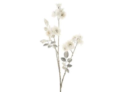 Kunstbloem peach blossom joakim cream, 69 cm - Hortus