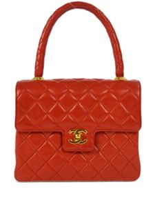 CHANEL Pre-Owned sac à main matelassé Kelly (1992) - Rouge