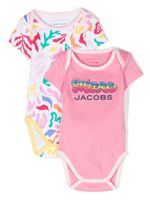 Marc Jacobs Kids trousseau de naissance à logo imprimé - Rose - thumbnail