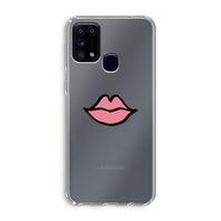 Kusje: Samsung Galaxy M31 Transparant Hoesje Kusje: Samsung Galaxy M31 Transparant Hoesje