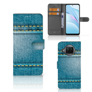 Xiaomi Mi 10T Lite Wallet Case met Pasjes Jeans