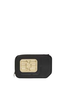 JW Anderson pochette Sim Card en cuir - Noir