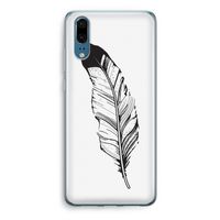 Pluim: Huawei P20 Transparant Hoesje