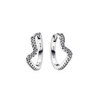 Dames oorbellen Pandora 292545C01 Roestvrij staal Sterling zilver 925