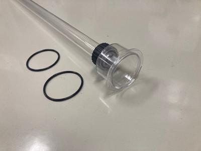 Kwartsglas voor 40/75 Watt T5
