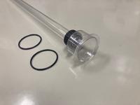 Kwartsglas voor 40/75 Watt T5
