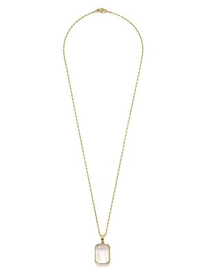 Goossens collier Stones serti de cristaux - Or