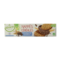 Bisson Melk chocolade frosted granenkoekjes bio 140 Gram