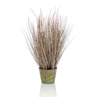 Pennisetum kunstplant 58 cm met pot   -