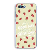 Don't forget to have a great day: Honor 10 Transparant Hoesje