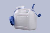 Hunersdorff Jerrycans met wijde hals | 6 l HD-PE met extra tuit | H287xB264xD132 mm | 1 stuk - 817110 817110 - thumbnail