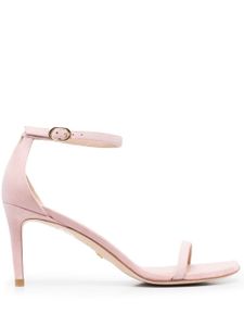 Stuart Weitzman sandales 85 mm en daim - Rose