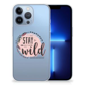 Apple iPhone 13 Pro Telefoonhoesje met Naam Boho Stay Wild