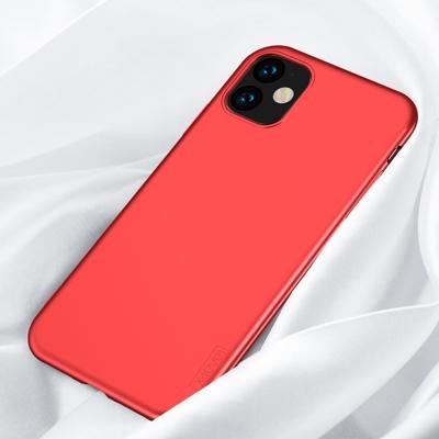 Voor iPhone 11 X-level Guardian serie Ultra-Thin all-inclusive schokbestendig TPU case (rood)