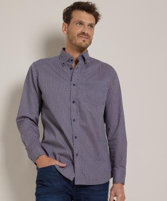 overhemd met print overhemd met print