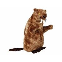 Knuffel voor honden Trixie Polyester Pluche Bever 40 cm Bruin