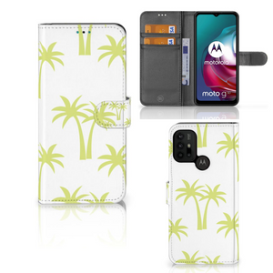 Motorola Moto G10 | G20 | G30 Hoesje Palmtrees