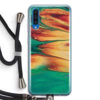 Green Inferno: Samsung Galaxy A50 Transparant Hoesje met koord Green Inferno: Samsung Galaxy A50 Transparant Hoesje met koord