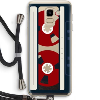 Here's your tape: Samsung Galaxy J6 (2018) Transparant Hoesje met koord