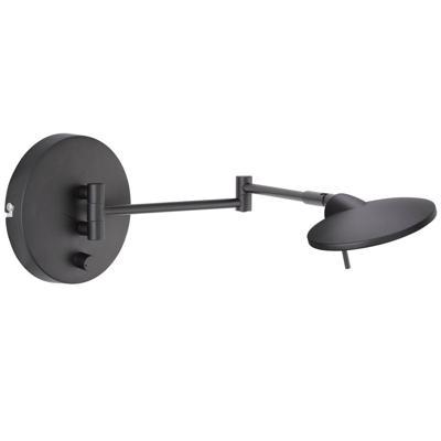 Trio Led wand leeslampKazan 55cm zwart - 274770132