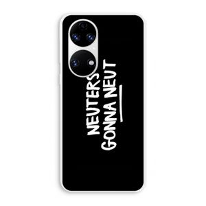 Neuters (zwart): Huawei P50 Transparant Hoesje