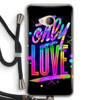 Only Love: HTC U Play Transparant Hoesje met koord