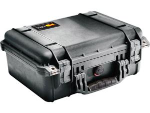 Peli 1450 BK flightcase zonder schuim 371x258x152 mm