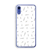 Hipster stripes: Honor Play 8A Transparant Hoesje