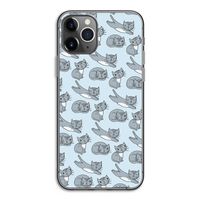 Poezen: iPhone 11 Pro Transparant Hoesje