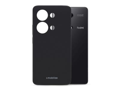 Mobilize Mobilize Rubber Gelly Case Xiaomi Poco M6 Pro 4G/Redmi Note 13 Pro 4G Matt Black